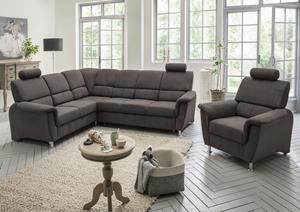 Home affaire Ecksofa, mit Bettfunktion und Bettkasten