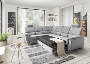 Home affaire Ecksofa, mit Bettfunktion und Bettkasten