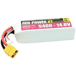 redpower Red Power LiPo accupack 14.8 V 5400 mAh Softcase XT90