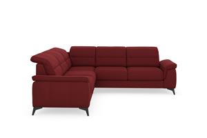 Sit&More Ecksofa Sinatra, optinal mit Kopfteilverstellung und Armteilfunktion, Metallfüße