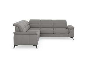 Sit&More Ecksofa Sinatra, optinal mit Kopfteilverstellung und Armteilfunktion, Metallfüße