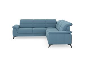 Sit&More Ecksofa Sinatra, optinal mit Kopfteilverstellung und Armteilfunktion, Metallfüße