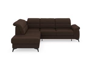 Sit&More Ecksofa Sinatra, mit Ottomane, optional mit Kopfteilverstellung und Armteilfunktion