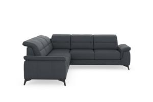 Sit&More Ecksofa Sinatra, optinal mit Kopfteilverstellung und Armteilfunktion, Metallfüße