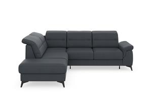 Sit&More Ecksofa Sinatra, mit Ottomane, optional mit Kopfteilverstellung und Armteilfunktion