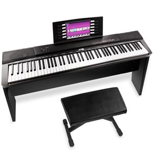 KB6W digitale piano met 88 toetsen, meubel en bankje