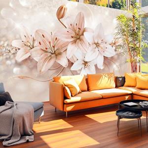 KUNSTLOFT Vliestapete »Nymph's Bouquet«, lichtbeständige Design Tapete
