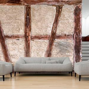 KUNSTLOFT Vliestapete »Old Barn«, lichtbeständige Design Tapete