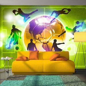 KUNSTLOFT Vliestapete »Football player«, lichtbeständige Design Tapete