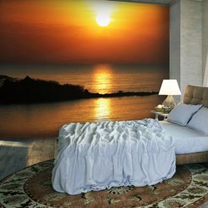 KUNSTLOFT Vliestapete »Aussicht auf den Tanasee in Äthiopien«, lichtbeständige Design Tapete