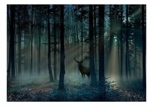 KUNSTLOFT Vliestapete »Mystical Forest - Third Variant«, lichtbeständige Design Tapete