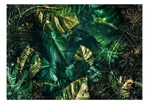 KUNSTLOFT Vliestapete »Emerald Jungle«, lichtbeständige Design Tapete