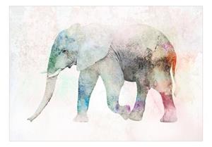 KUNSTLOFT Vliestapete »Painted Elephant«, lichtbeständige Design Tapete