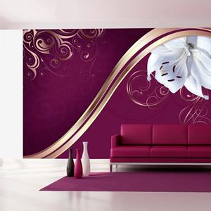 KUNSTLOFT Vliestapete »Floral umbrella«, lichtbeständige Design Tapete