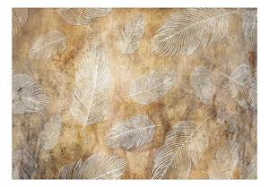 KUNSTLOFT Vliestapete »Flying Feathers«, lichtbeständige Design Tapete