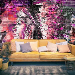 KUNSTLOFT Vliestapete »Pink Warrior«, lichtbeständige Design Tapete