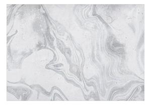 KUNSTLOFT Vliestapete »Cloudy Marble«, lichtbeständige Design Tapete