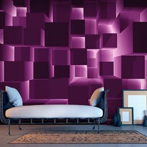 KUNSTLOFT Vliestapete »Purple Hit«, lichtbeständige Design Tapete