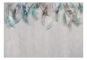 KUNSTLOFT Vliestapete »Colourful Feathers«, lichtbeständige Design Tapete