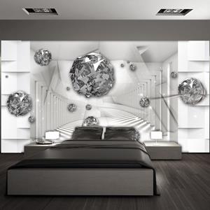 KUNSTLOFT Vliestapete »Diamond Chamber II«, lichtbeständige Design Tapete