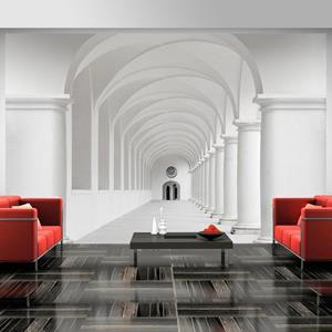 KUNSTLOFT Vliestapete »Corridor of uncertainty«, lichtbeständige Design Tapete
