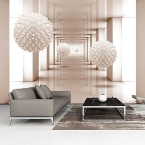 KUNSTLOFT Vliestapete »Corridor to the Future«, lichtbeständige Design Tapete