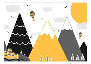 KUNSTLOFT Vliestapete »Adventure in the Mountains«, lichtbeständige Design Tapete