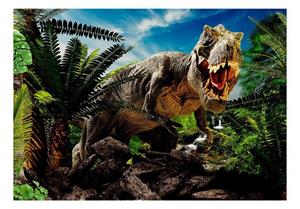 KUNSTLOFT Vliestapete »Angry Tyrannosaur«, lichtbeständige Design Tapete