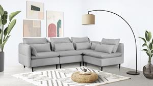 Andas Ecksofa ALVIK, (4 St.), zusammengesetzt aus Modulen, erweiterbar mit Modulen der Serie Alvik