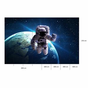 Nikima Fototapete »Astronaut Weltall Vliestapete Kinderzimmer«, foto, inkl. Kleister