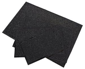 SPETEBO Fußmatte »Schmutzfangmatte in schwarz - 90 x 60 cm«, , rechteckig