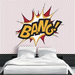 KUNSTLOFT Vliestapete »BANG!«, lichtbeständige Design Tapete