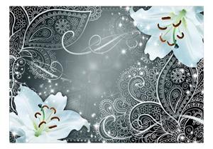 KUNSTLOFT Vliestapete »Oriental Wings (Grey)«, lichtbeständige Design Tapete