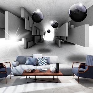 KUNSTLOFT Vliestapete »Border Control«, lichtbeständige Design Tapete