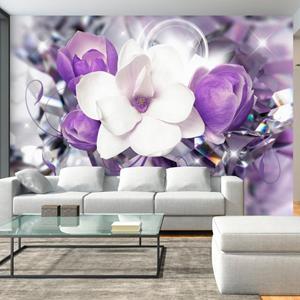 KUNSTLOFT Vliestapete »Purple Empress«, lichtbeständige Design Tapete
