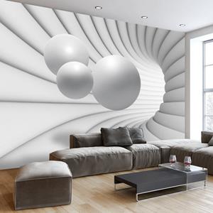 KUNSTLOFT Vliestapete »Race Through The Tunnel«, lichtbeständige Design Tapete