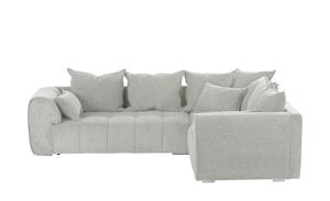 Ecksofa  London ¦ silber ¦ Maße (cm): B: 297 H: 71 T: 265  - Möbel Kraft