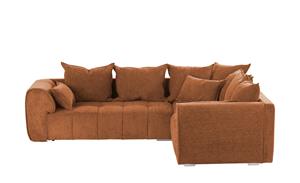 Ecksofa  London ¦ orange ¦ Maße (cm): B: 297 H: 71 T: 265  - Möbel Kraft