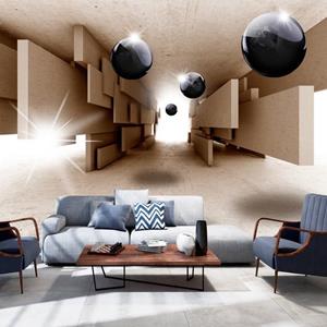 KUNSTLOFT Vliestapete »Underground Racing«, lichtbeständige Design Tapete