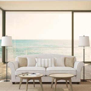 KUNSTLOFT Vliestapete »Voller Sonne«, lichtbeständige Design Tapete