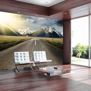 KUNSTLOFT Vliestapete »The long road«, lichtbeständige Design Tapete