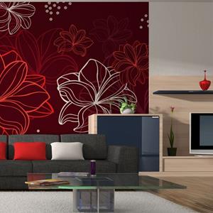 KUNSTLOFT Vliestapete »Vernal flora«, lichtbeständige Design Tapete