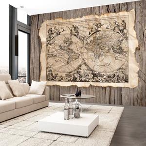 KUNSTLOFT Vliestapete »Nova Orbis Tabula«, lichtbeständige Design Tapete