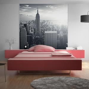 KUNSTLOFT Vliestapete »Manhattan am frühen Morgen«, lichtbeständige Design Tapete