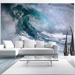 KUNSTLOFT Vliestapete »Ocean wave«, lichtbeständige Design Tapete