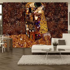 KUNSTLOFT Vliestapete »Klimt inspiration - Image of Love«, lichtbeständige Design Tapete