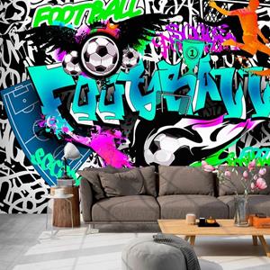 KUNSTLOFT Vliestapete »Sports Graffiti«, lichtbeständige Design Tapete