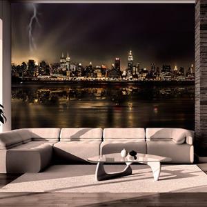 KUNSTLOFT Vliestapete »Storm in New York City«, lichtbeständige Design Tapete