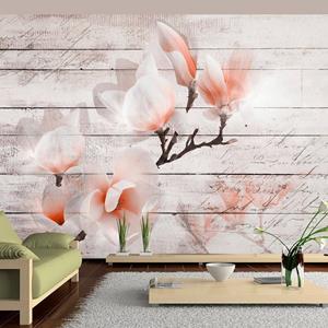 KUNSTLOFT Vliestapete »Subtlety of the Magnolia«, lichtbeständige Design Tapete