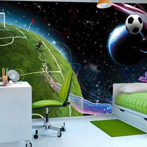 KUNSTLOFT Vliestapete »Weltraumspiel«, lichtbeständige Design Tapete